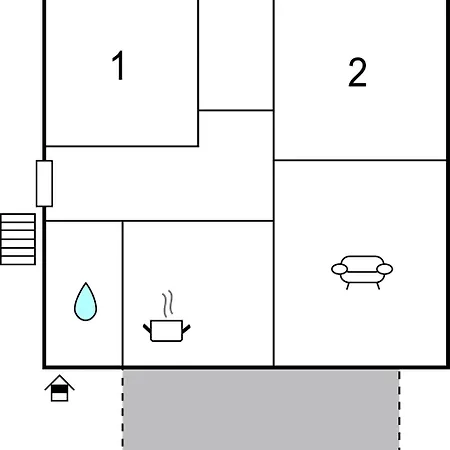 2 Bedroom Gorgeous In Appartement *